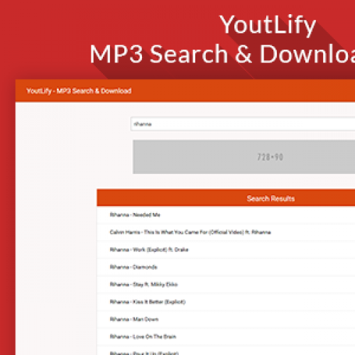 YoutLify – YouTube MP3 Arama & İndirme Scripti
